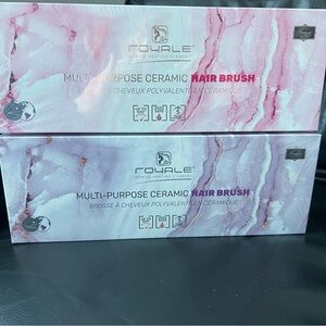 Royale Multi-Purpose Ceramic Hair Brush NWT 💜🩷